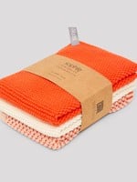 Sophie Home Ltd Reusable Dishcloths - Blush/ Tomato/ Ivory