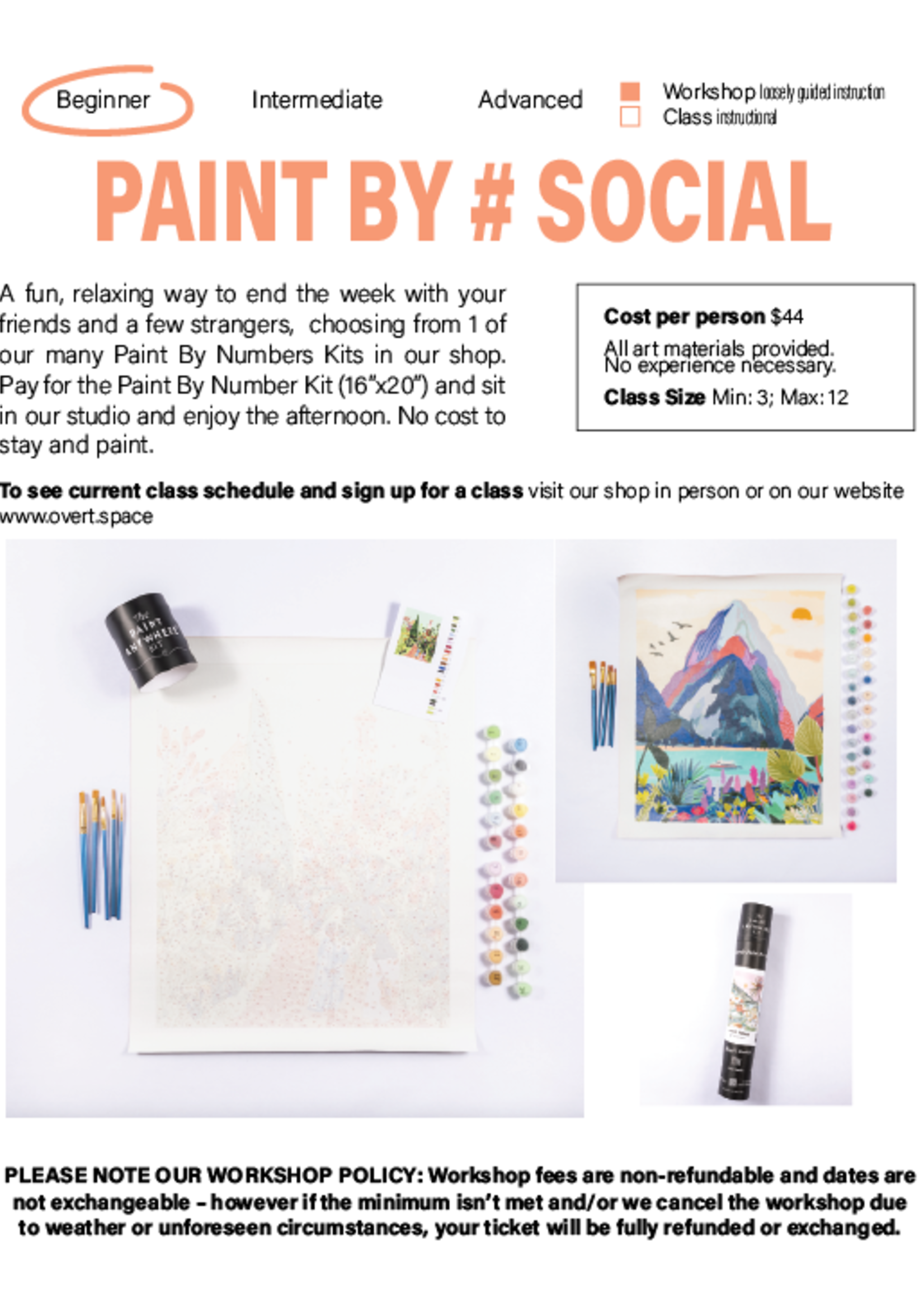 JULY 10 Paint by Number Social