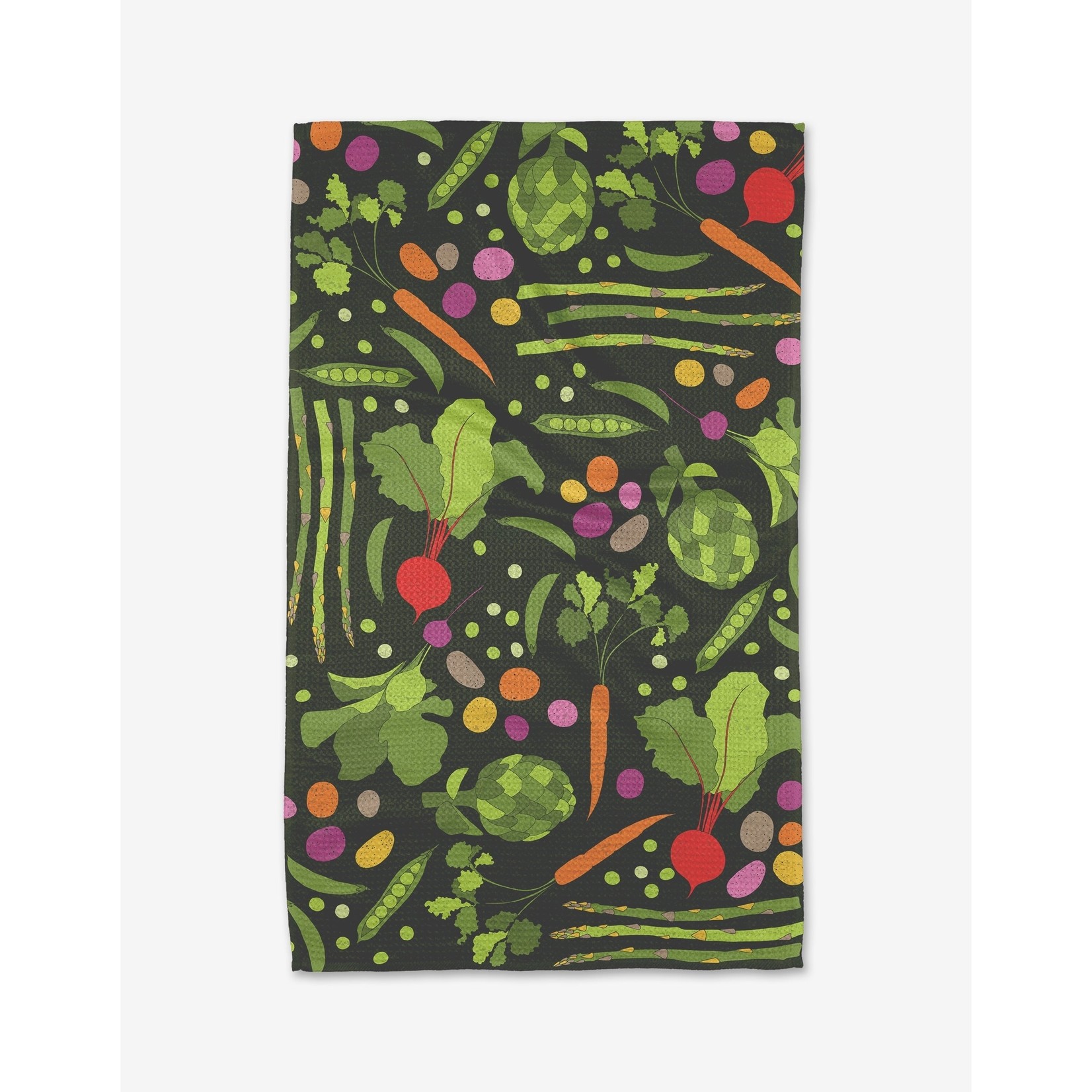 Geometry Spring Sprout Kitchen Tea Towel