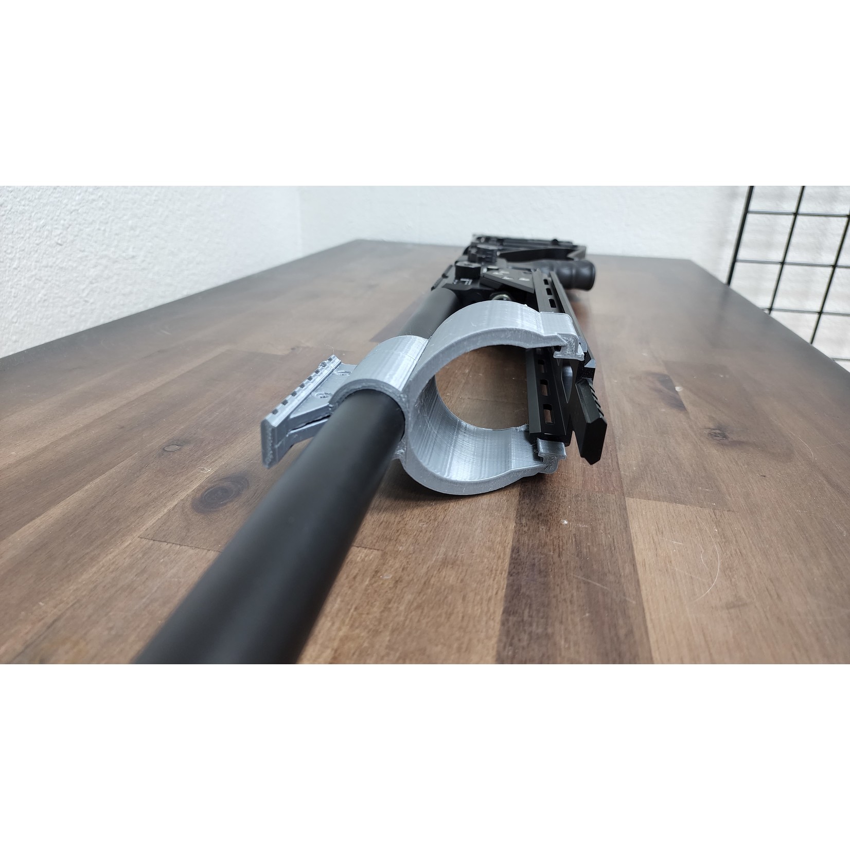 Alamo Airguns 3D Print Crown Barrel Band for Arca Rail 2