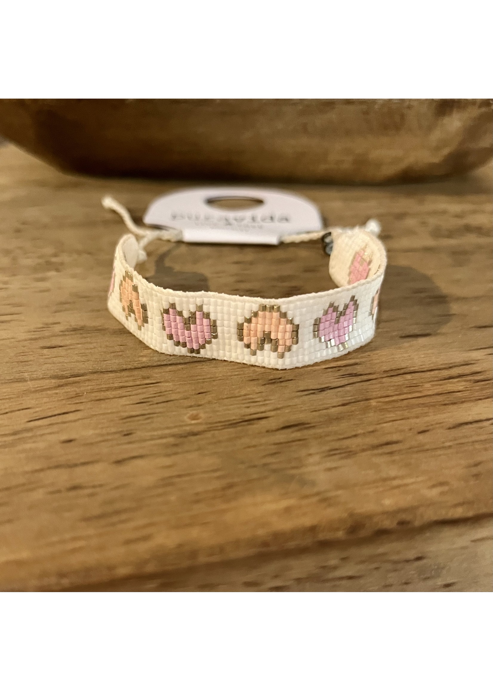 Valentine Heart Pony Bead Bracelet – Kiley's Korner Boutique