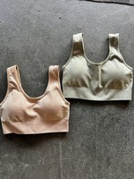 Mineral Washed Seamless Bra Top