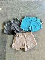 Mono B Curved Hemline Pocket Shorts