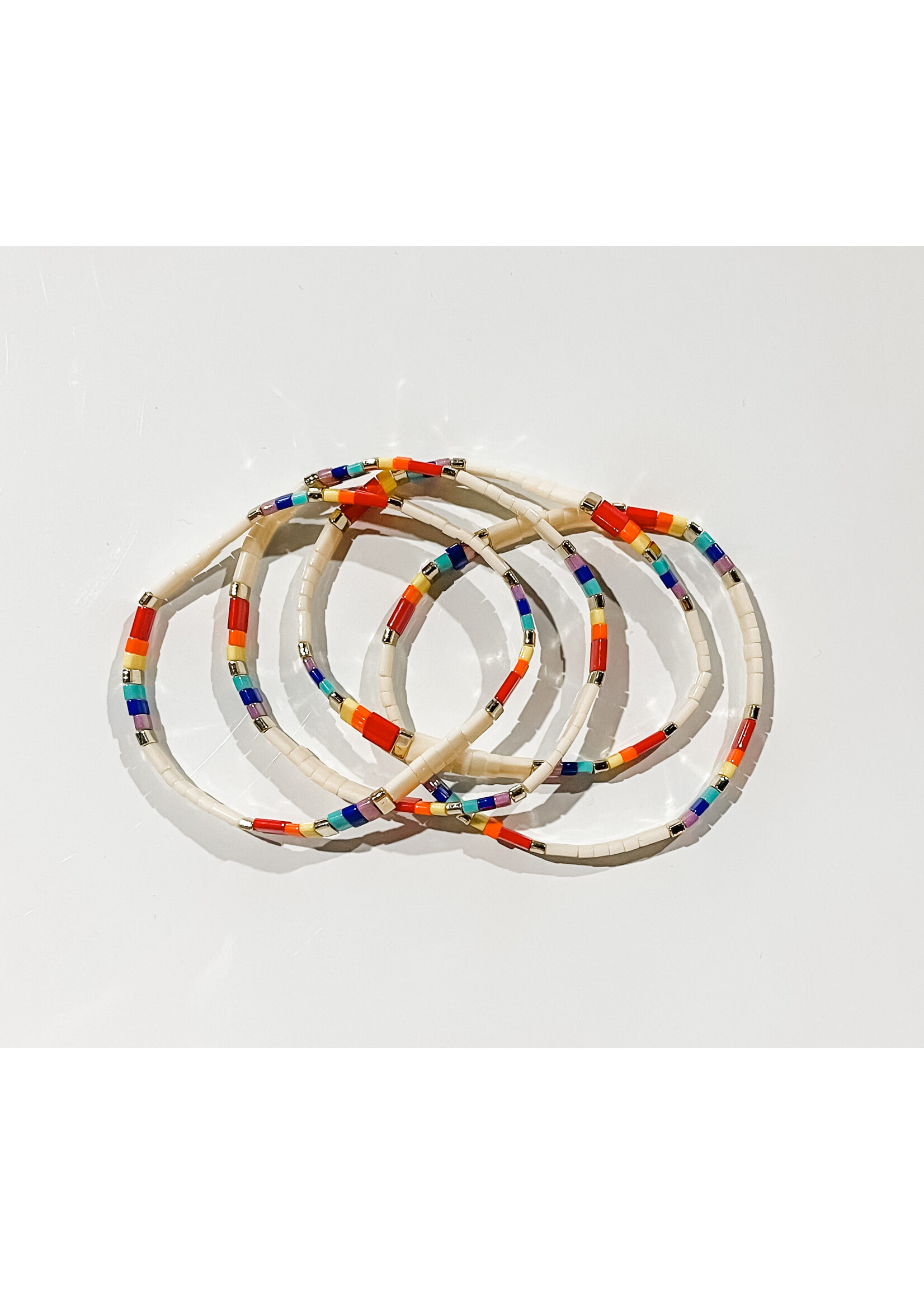 Rainbow Tile Bracelet