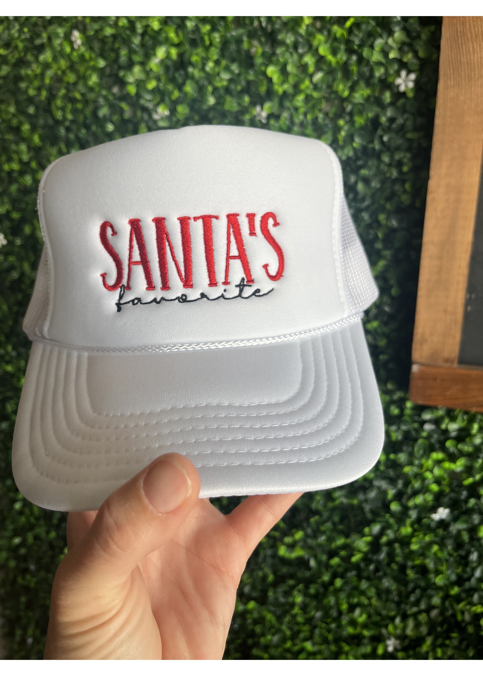 "Santa's Favorite" trucker