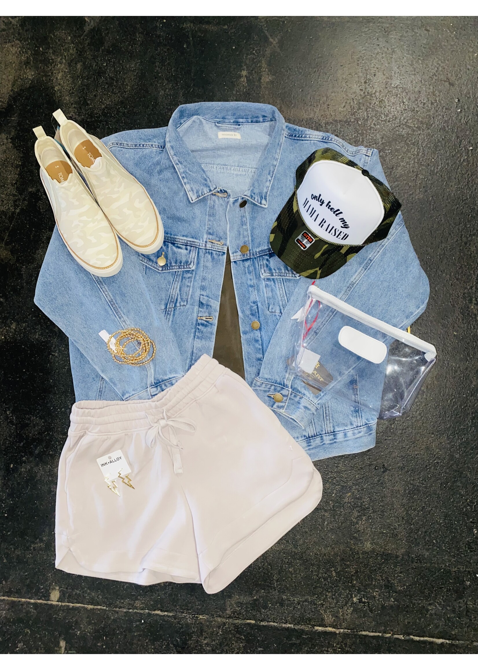 Boxy Cut Denim Jacket