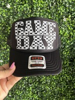 Checkered Game Day Hat