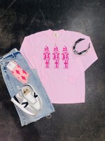 Pink Nutcracker Long Sleeve Tee