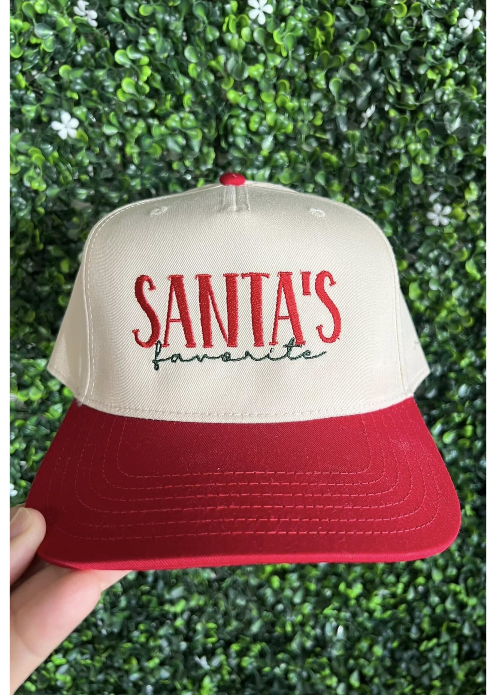 Santa's Favorite Baseball Cap