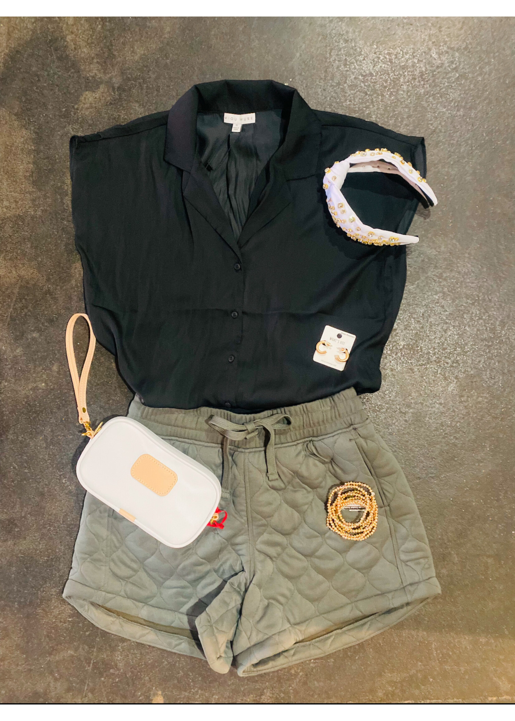 Quilted Shorts