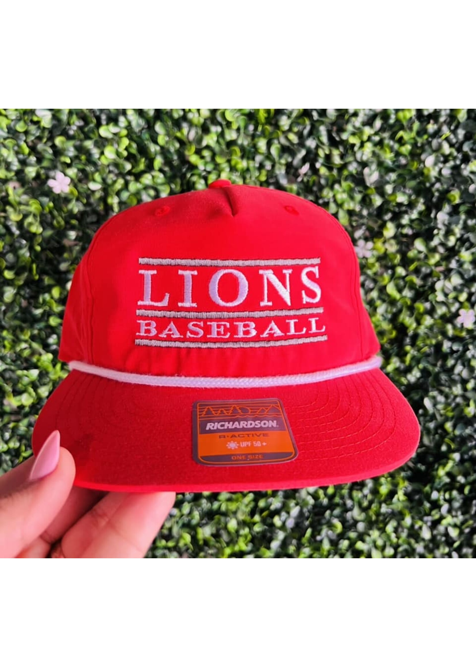 256 Rope Hat Lions Baseball