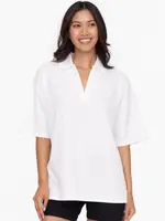 Oversized Collard Tee