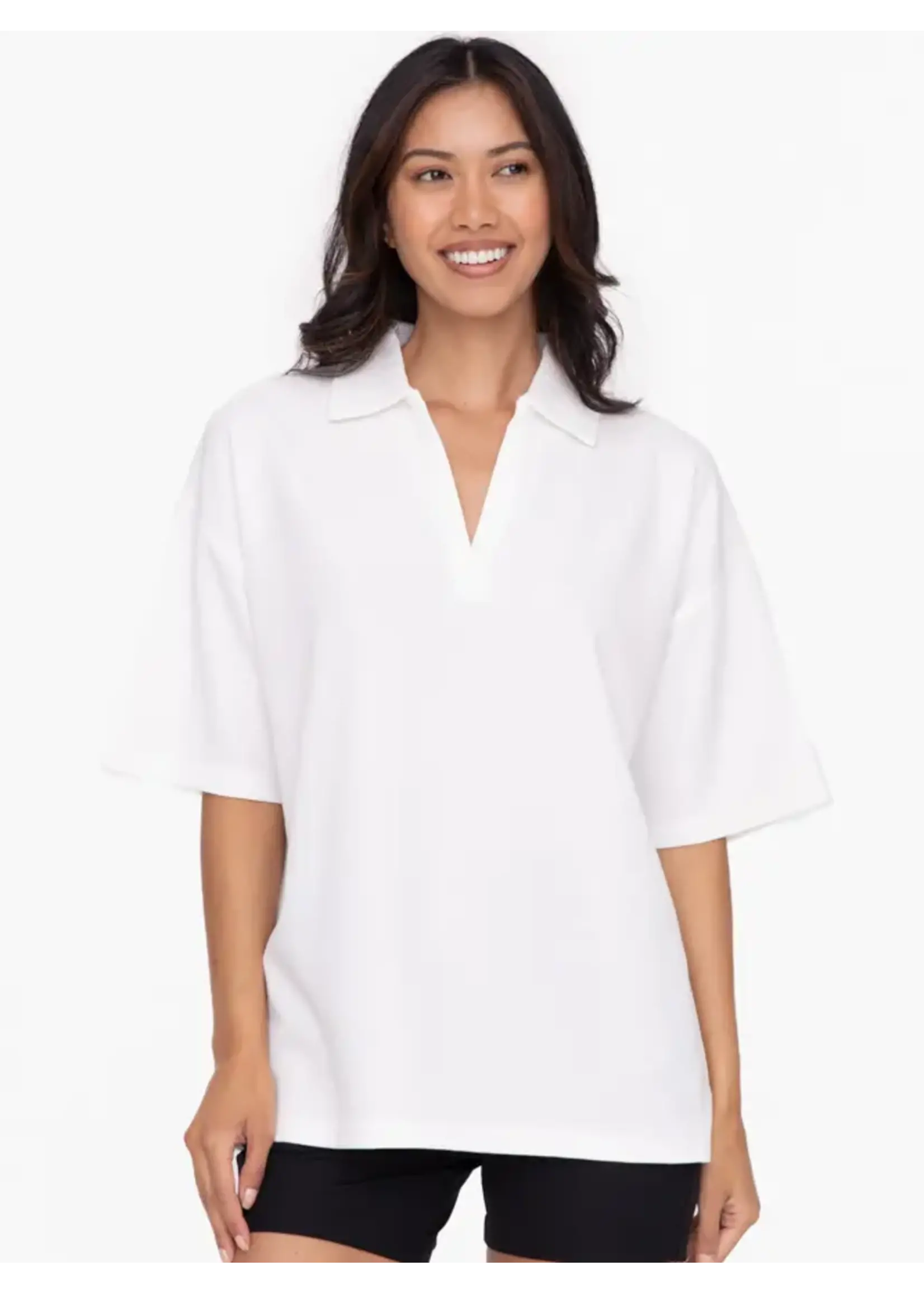 Oversized Collard Tee