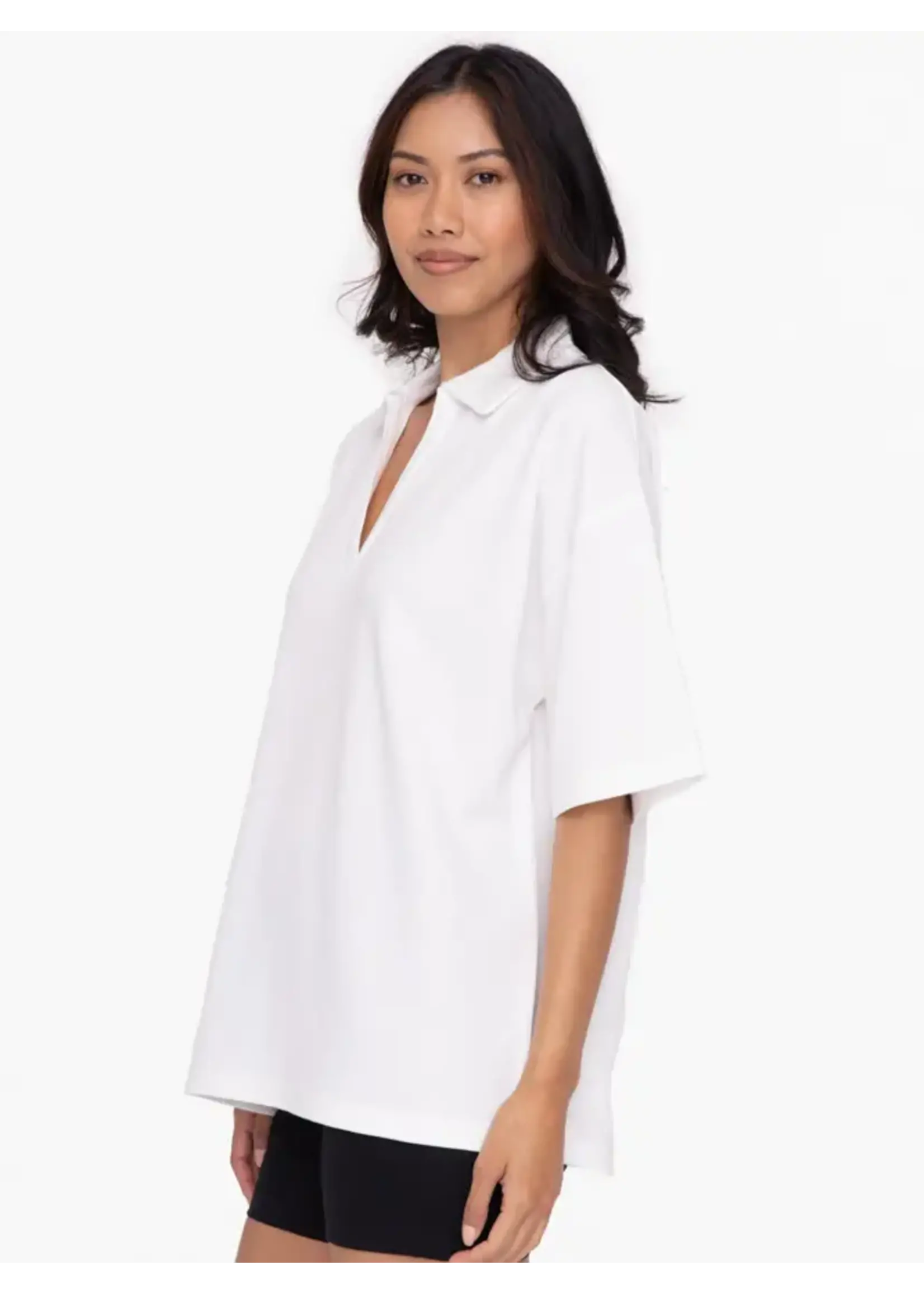 Oversized Collard Tee