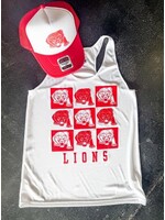 Lions Checkered Racerback