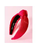 Red Shimmer Headband