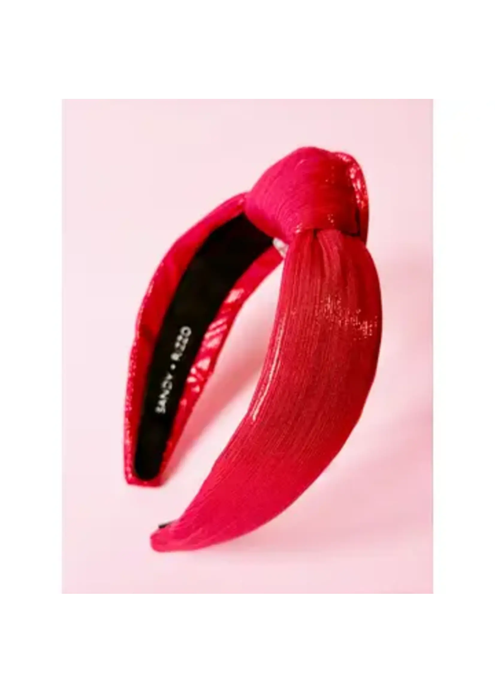 Red Shimmer Headband
