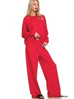 Raglan Scuba Pullover & Pant Set