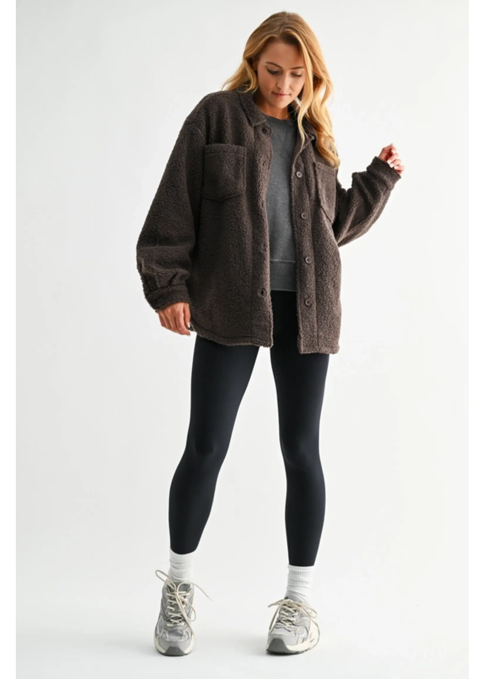 Frostline Sherpa Shacket