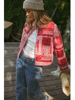 Bandana Patchwork Quilted Jacket