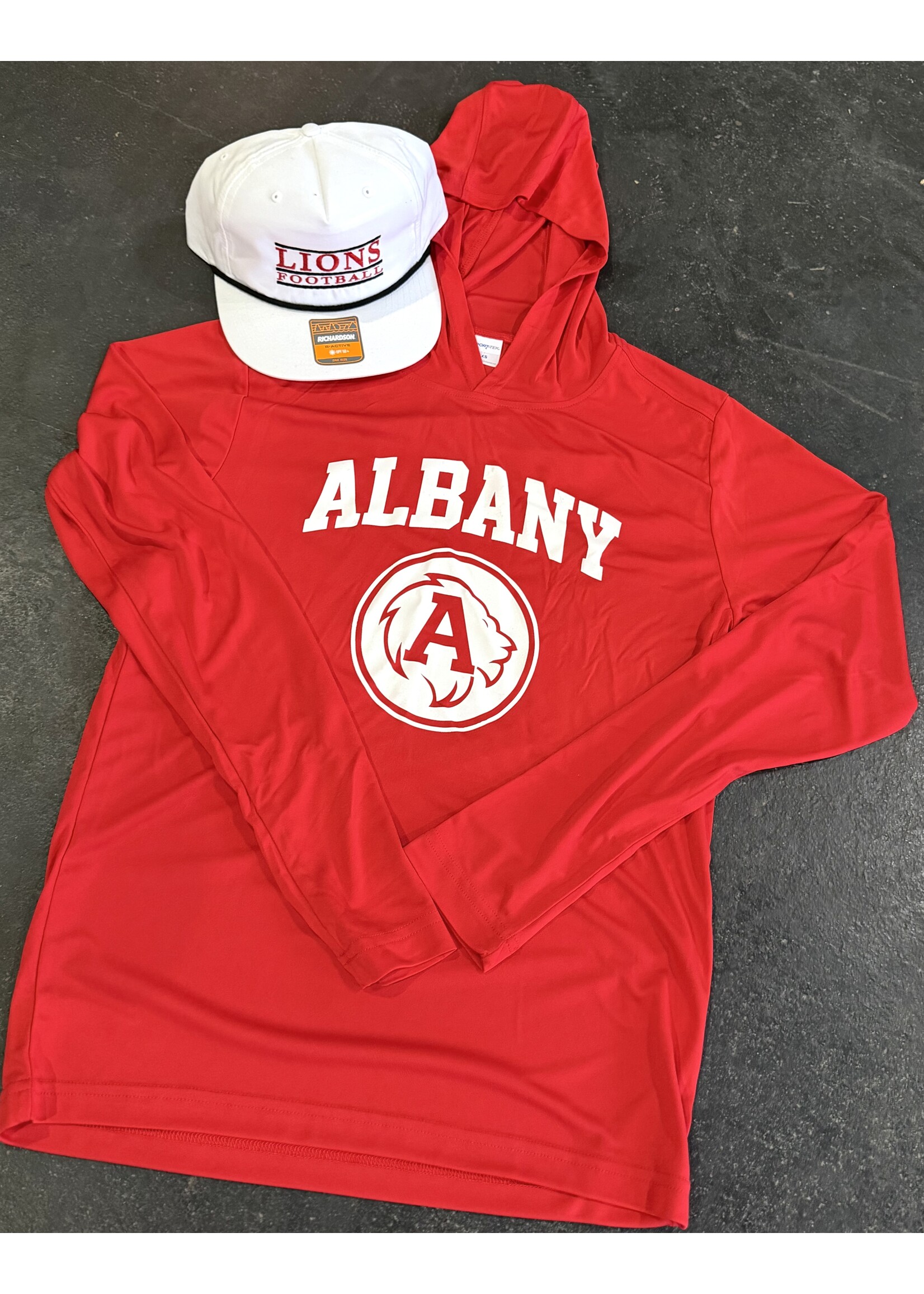 Lion Patch Dri-Fit Hooded LS