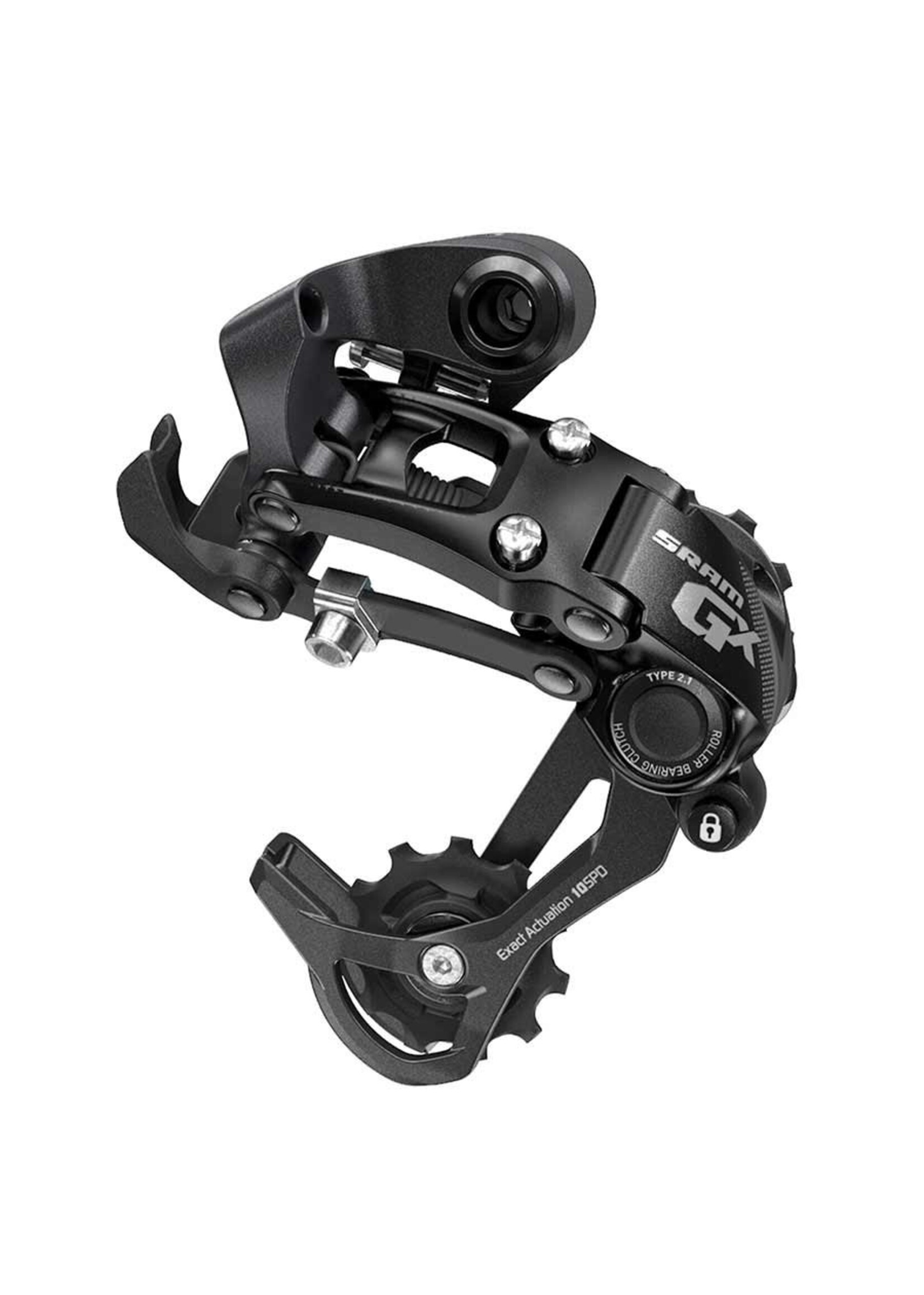 SRAM GX Type 2, Rear derailleur, 10sp., Long cage, Black