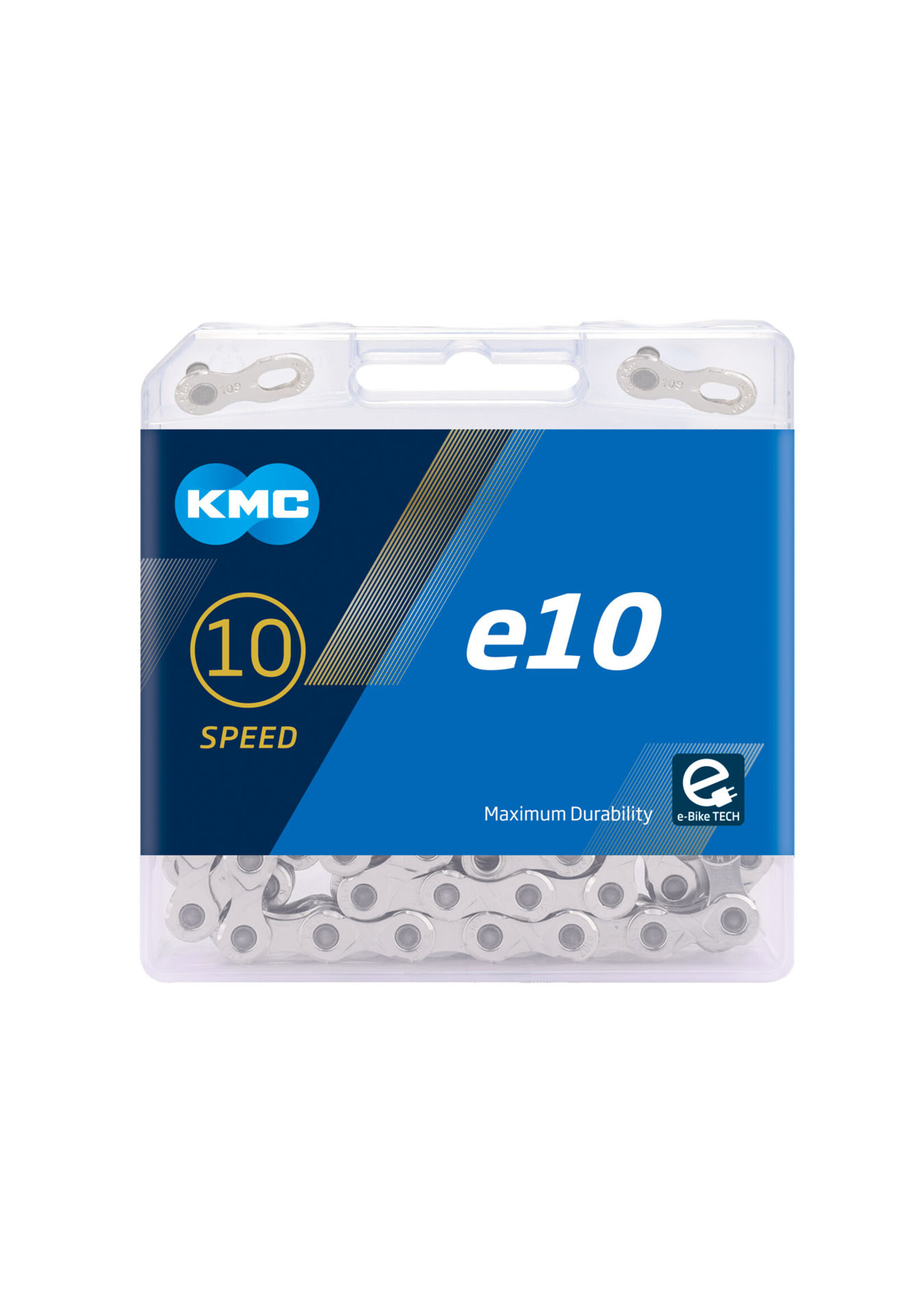 KMC E10 10-Speed E-Bike Chain Silver