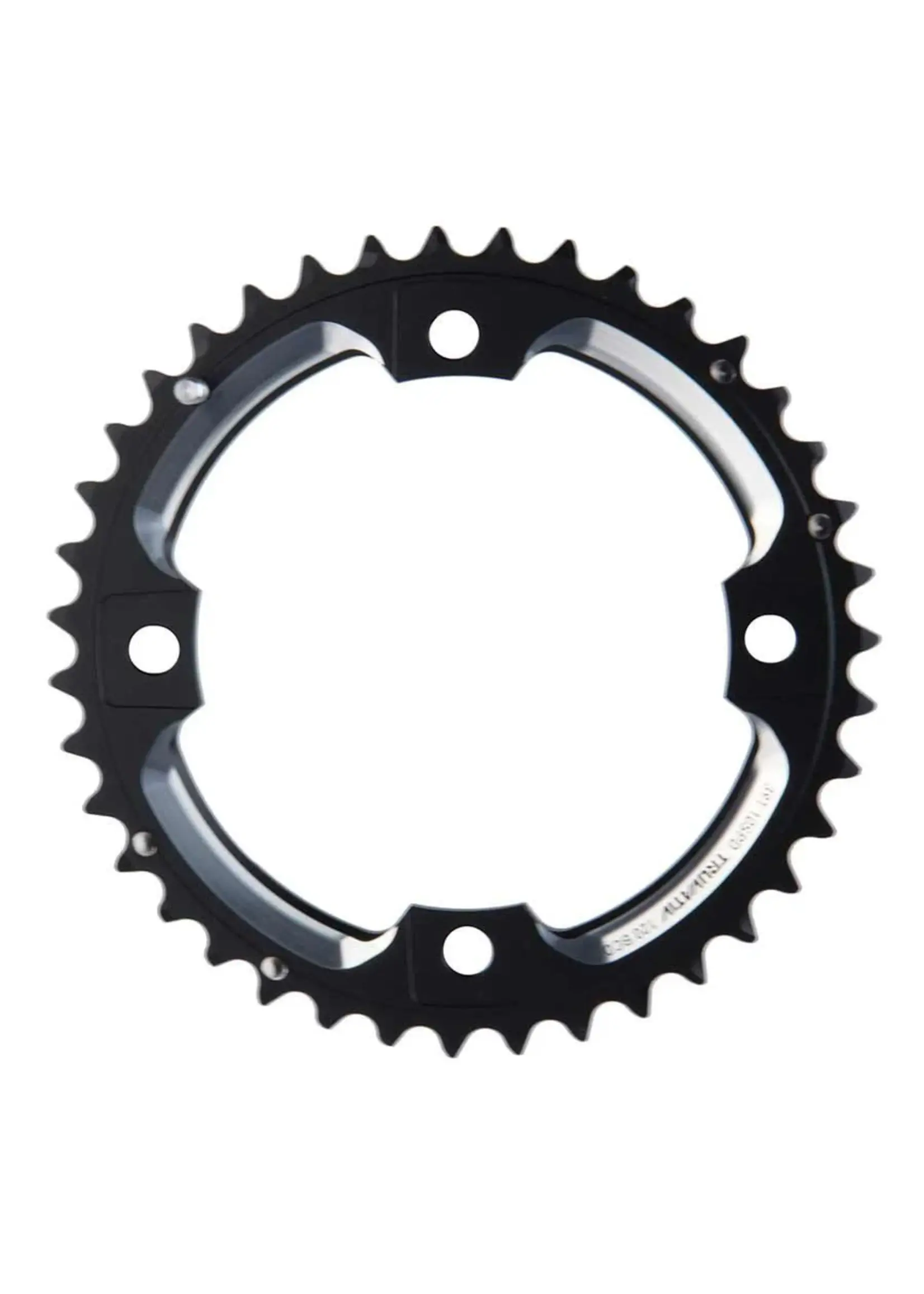SRAM 39T, 10 sp, BCD 120mm, 4-Bolt, All 26/39, Outer Chainring, For L-pin GXP 2x10, Aluminum, Black, 11.6215.188.260