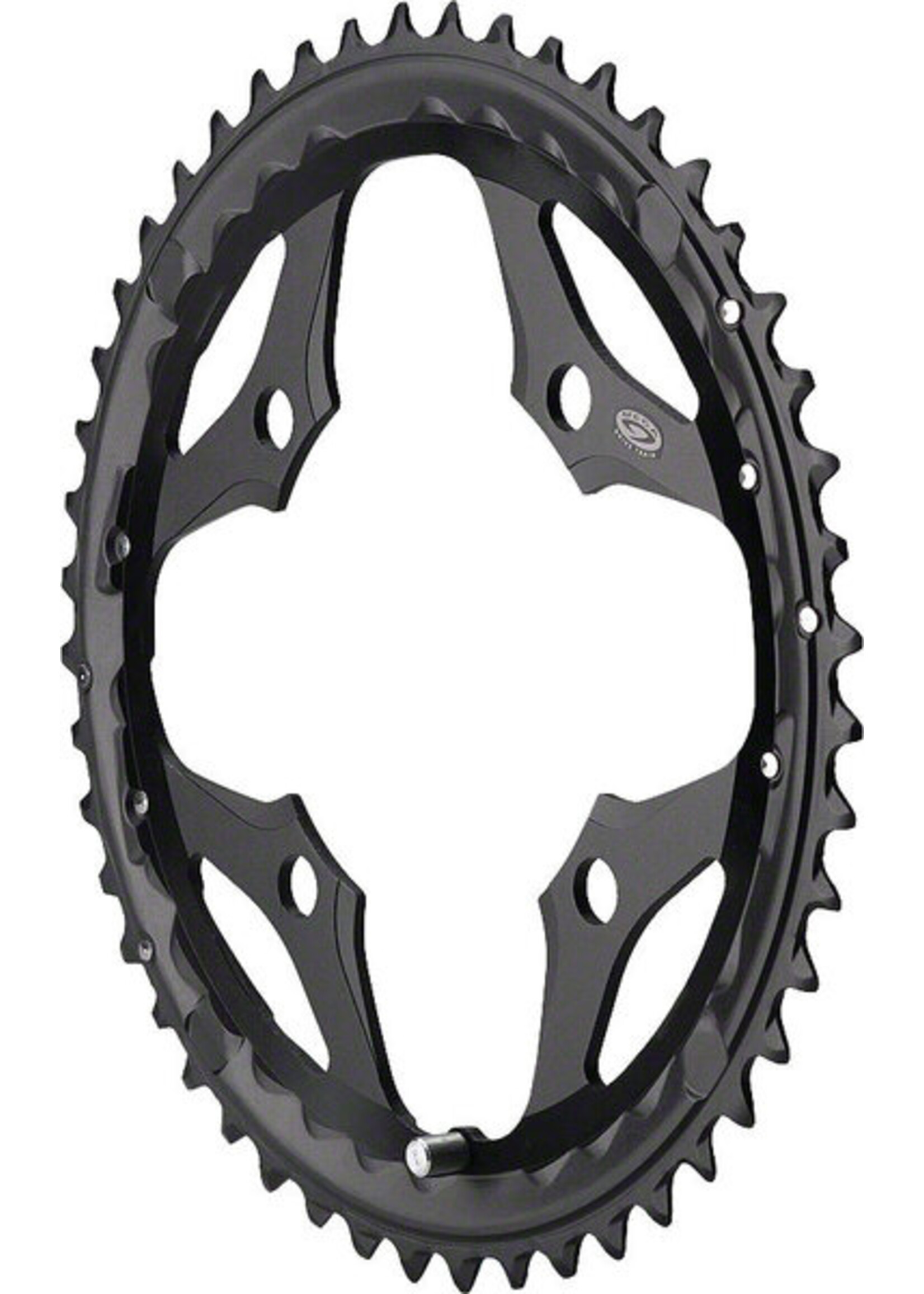 Shimano 48T4 Bolt, SLX FC-M660, Outer  Chainring, For 26/36/48, Aluminum,  Black