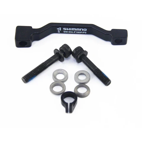 Shimano, SM-MA-F180P/P2, Disc brake adapter for Post Mount caliper ...