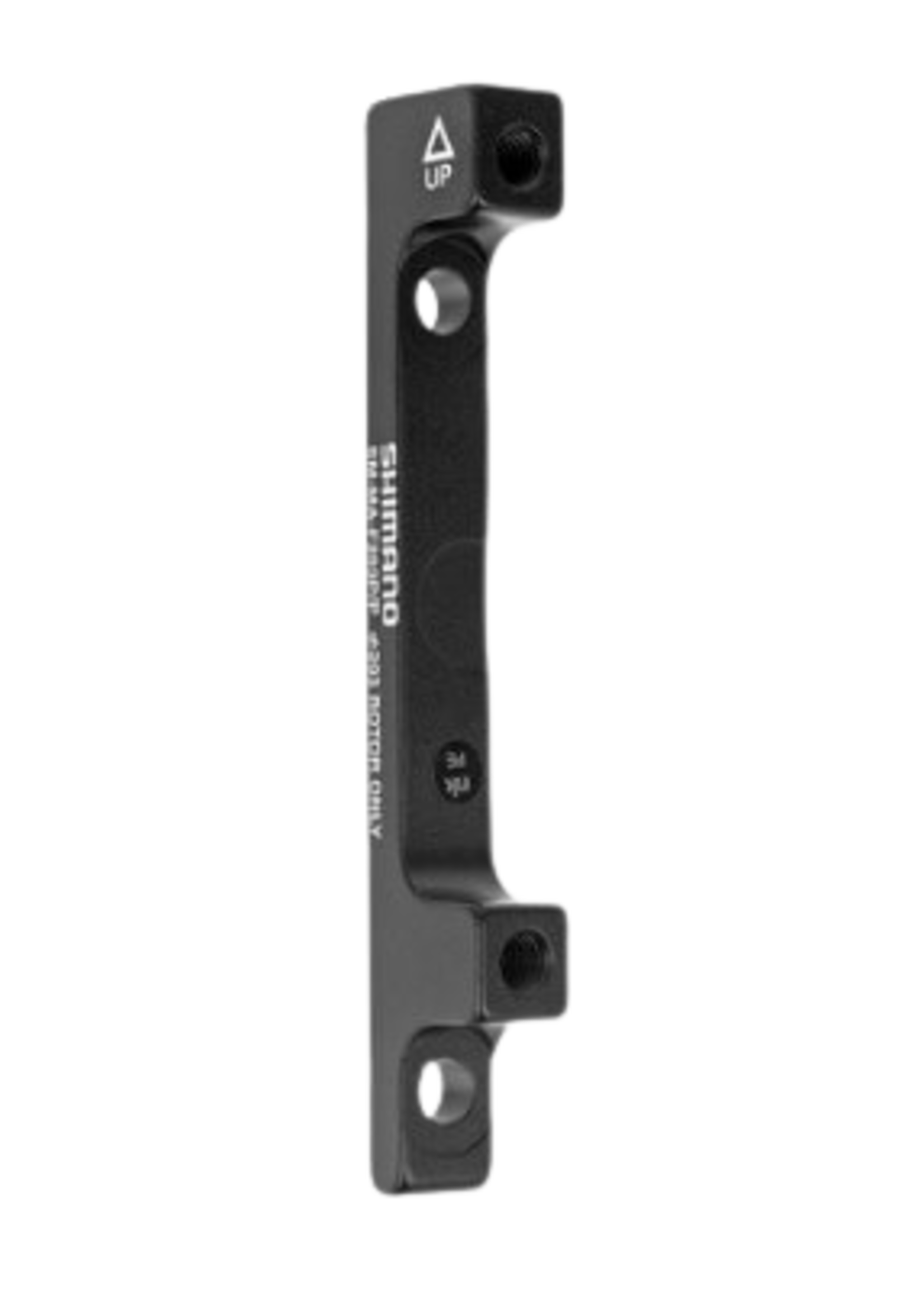 Shimano SM-MA-F203P/P, Disc brake adapter for Post Mount caliper, Front, Post Mount fork, 203mm rotor