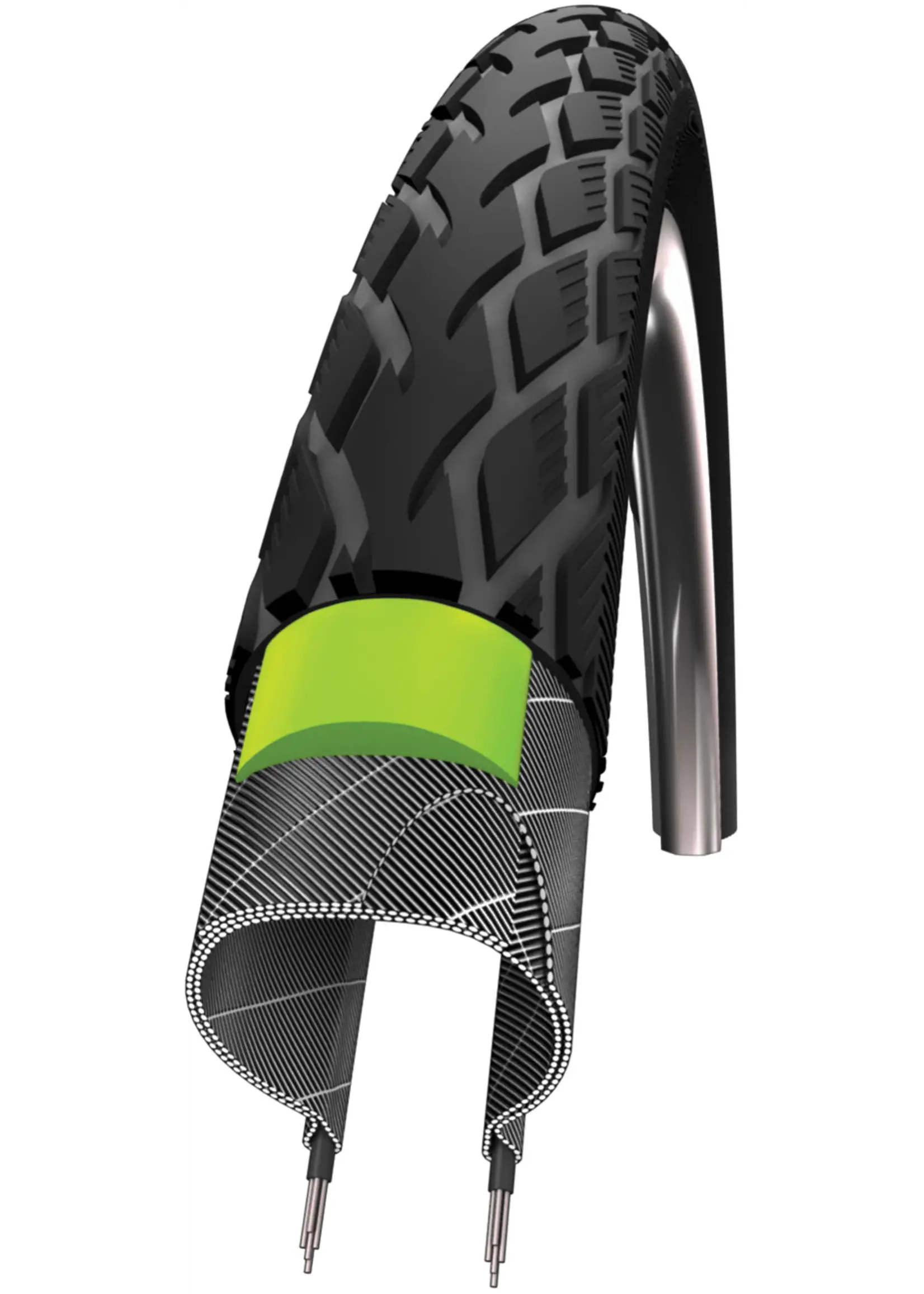 Schwalbe Marathon Hybrid Tire 26''x2.00