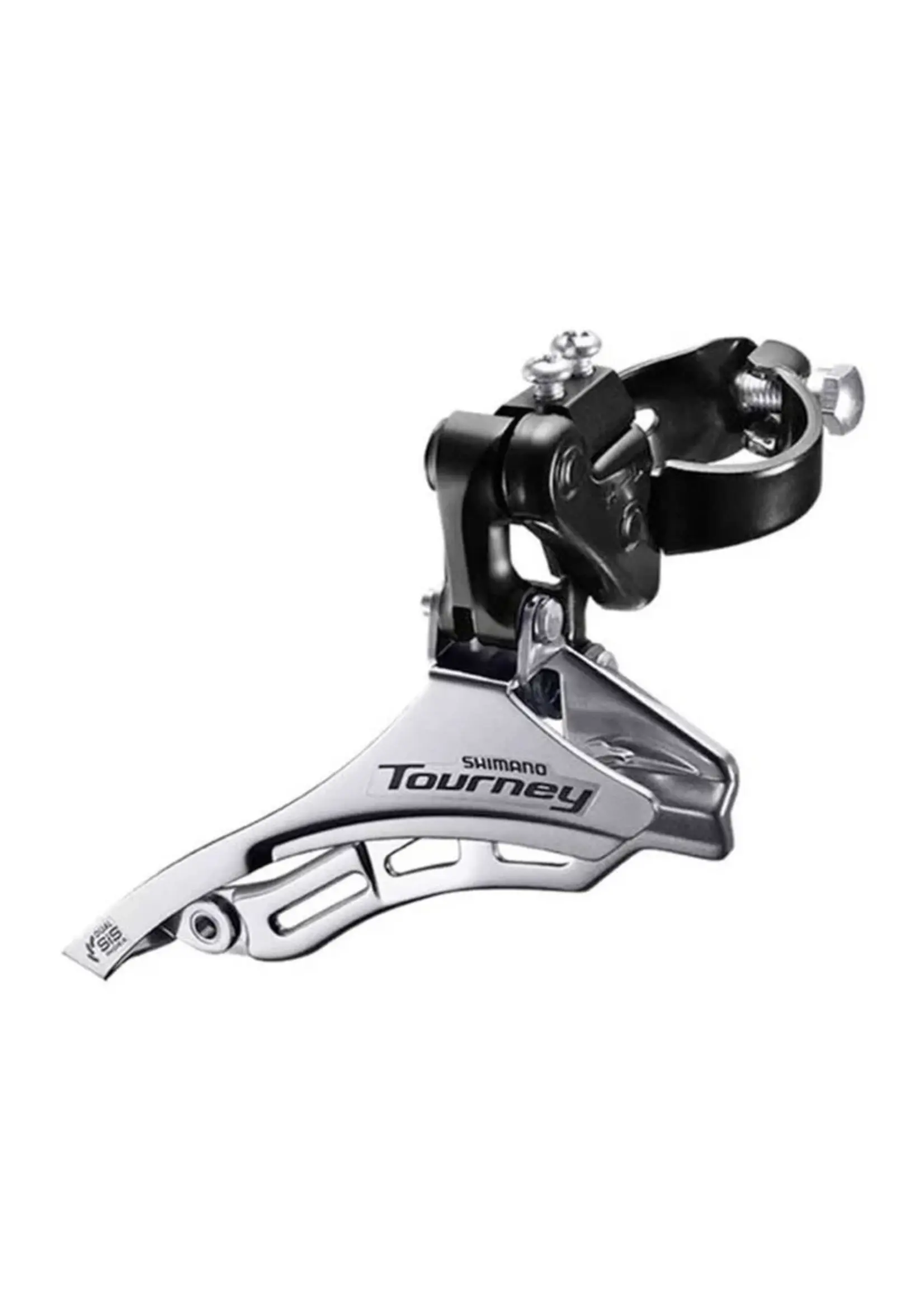 Shimano Tourney FD-TY300, Front  derailleur, 6/7., Down Swing, Top Pull,  31.8mm