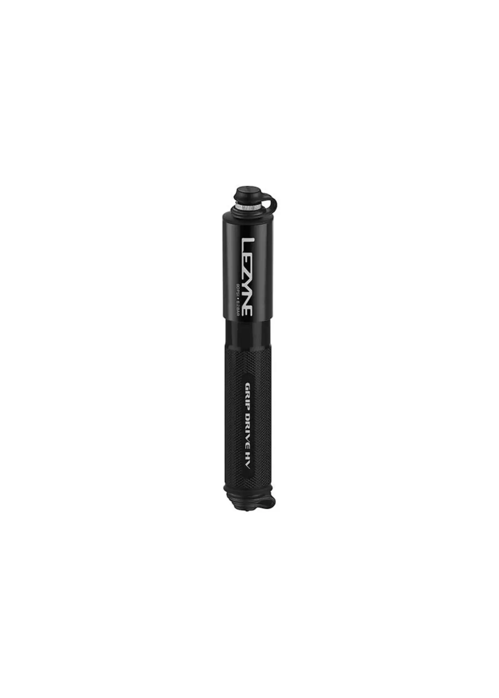 Lezyne Grip Drive HV Pump ABS Flip Chuck 90PSI