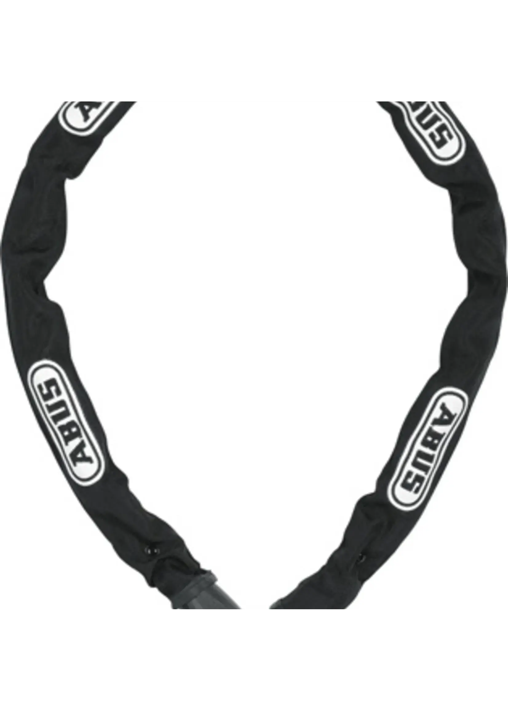 Abus 8807K Steel-O-Chain, Chain Lock, Key, 7mm, 110cm, 3.6', Black