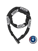 Abus Steel-O-Chain 4804K Chain with key lock, 4mm x 110cm (4mm x 3.6'), Black