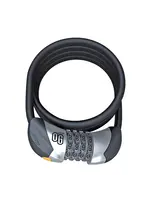 Onguard Mini Combo Light 5519, Coil cable with combination lock, 8mm x 150cm (8mm x 4.9')