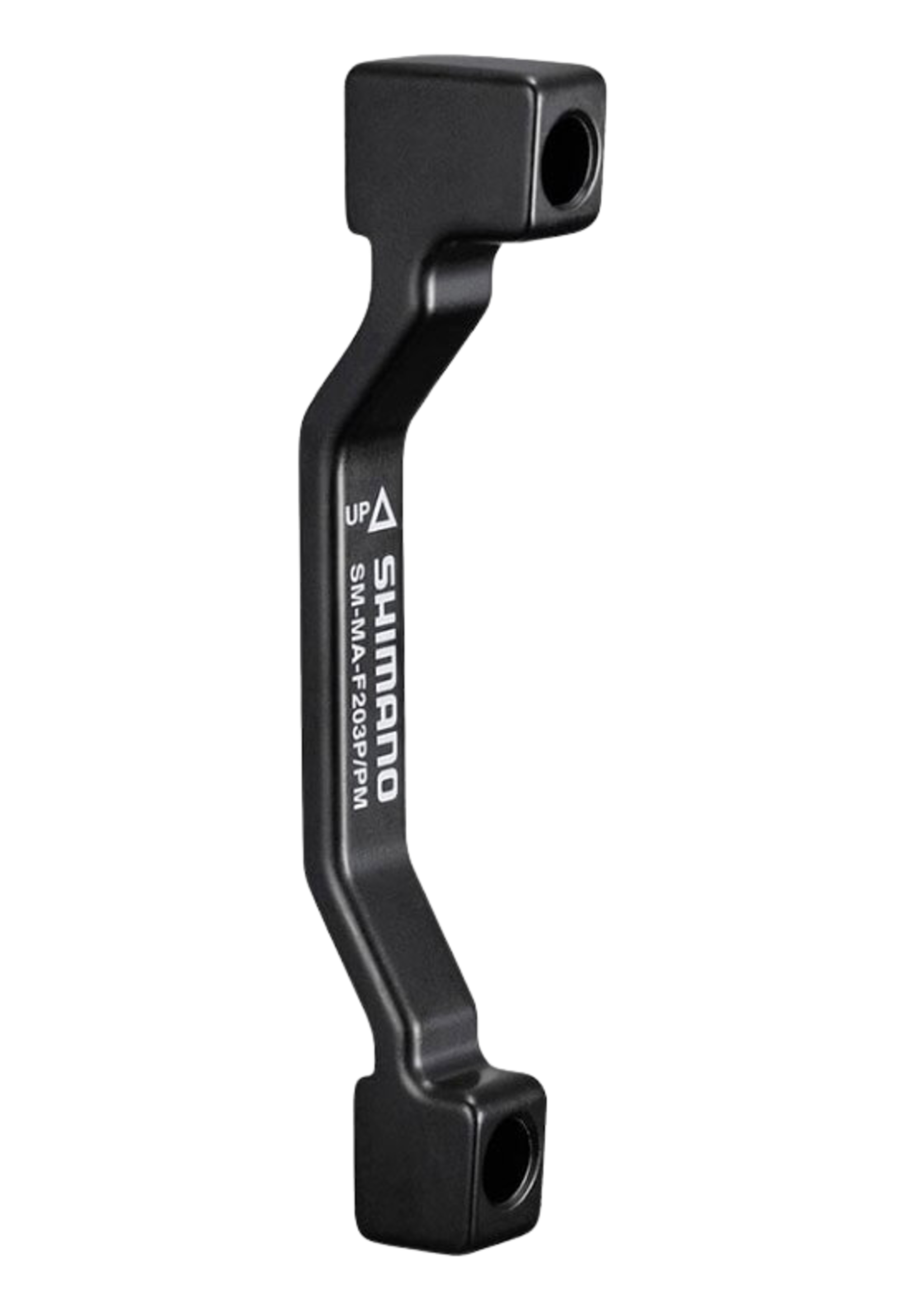 Shimano SM-MA-F203P/PM, Disc brake adapter for Post Mount caliper, Front, Post Mount fork, 203mm rotor
