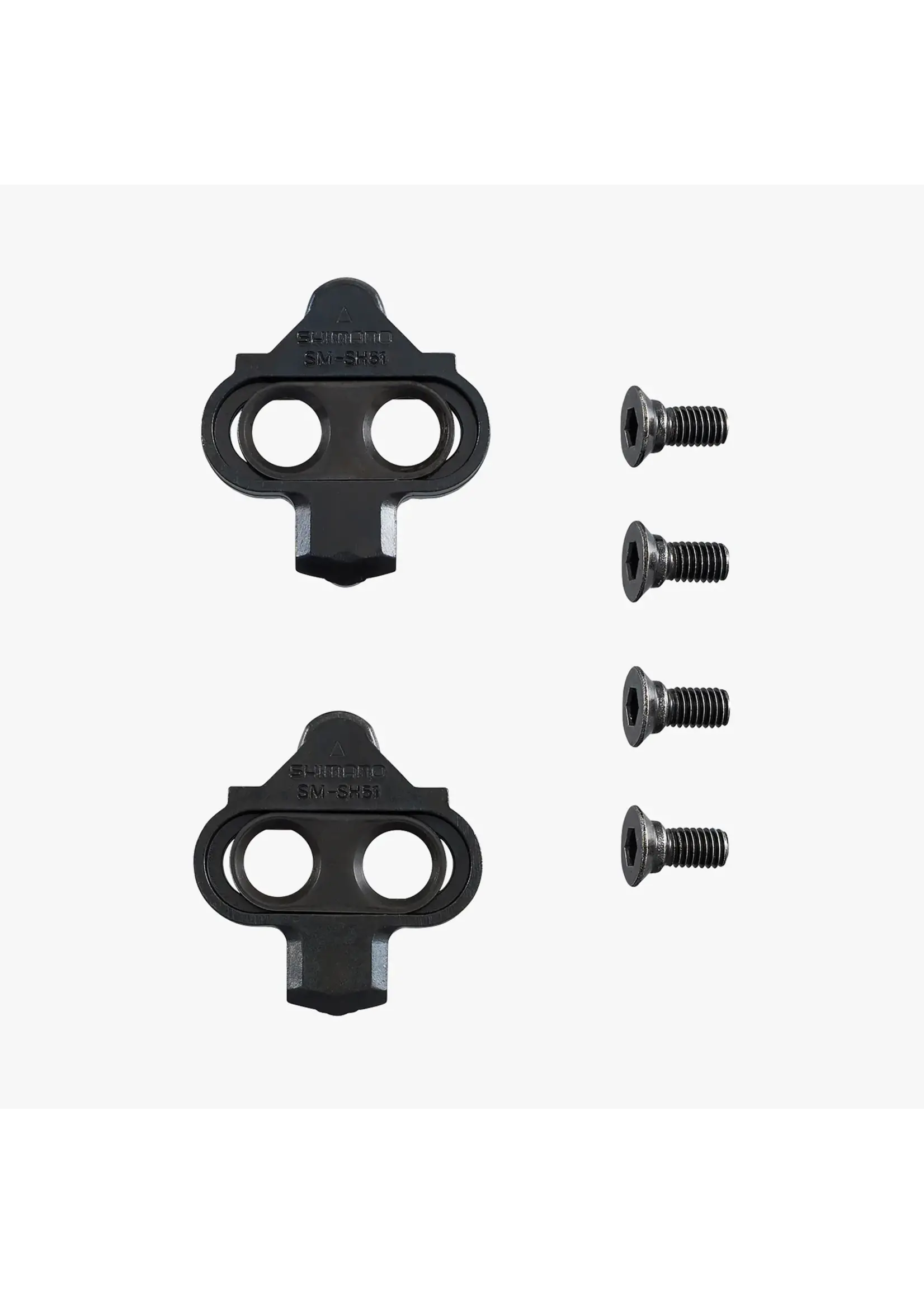 Shimano SM-SH51 SPD Cleat Set (Pair) Single Realease W/O Cleat Nut