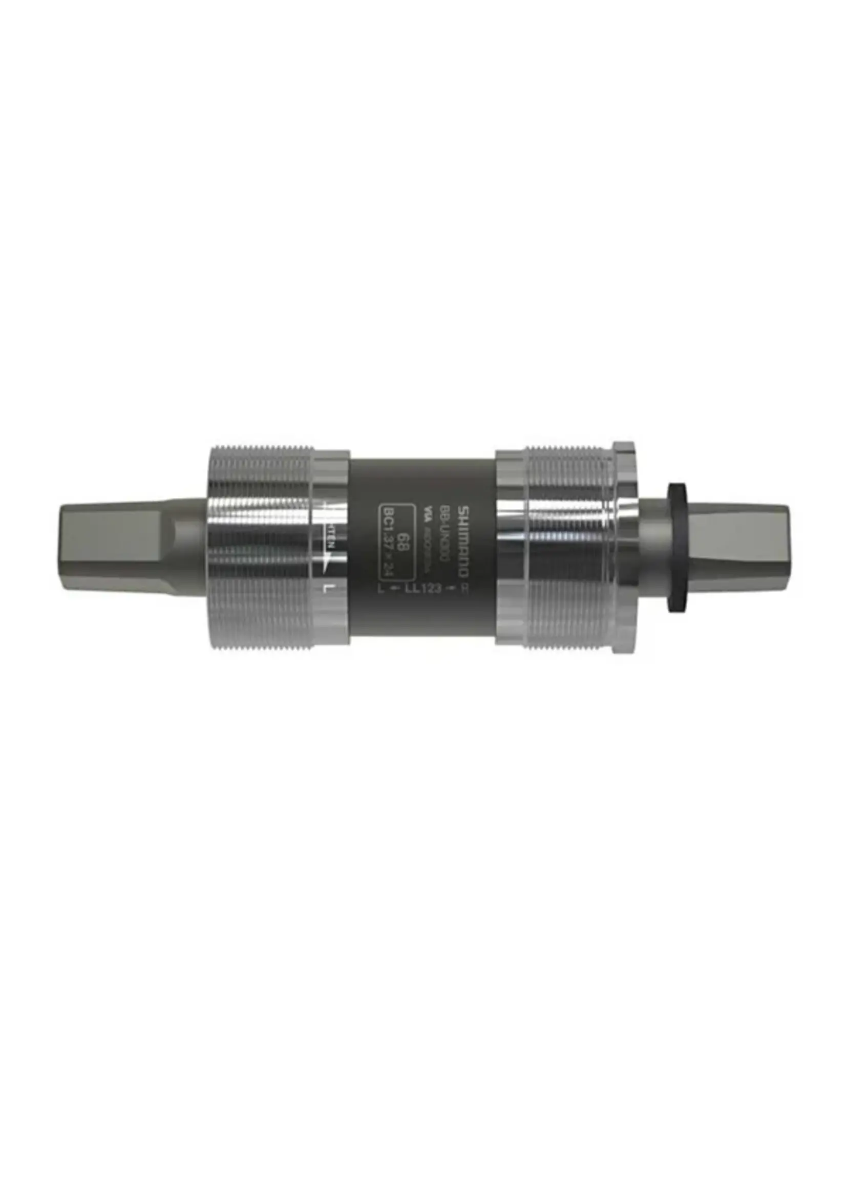 Shimano BB-UN300 D-NL, Square Taper BB, British, 68mm, : 122.5mm, Silver