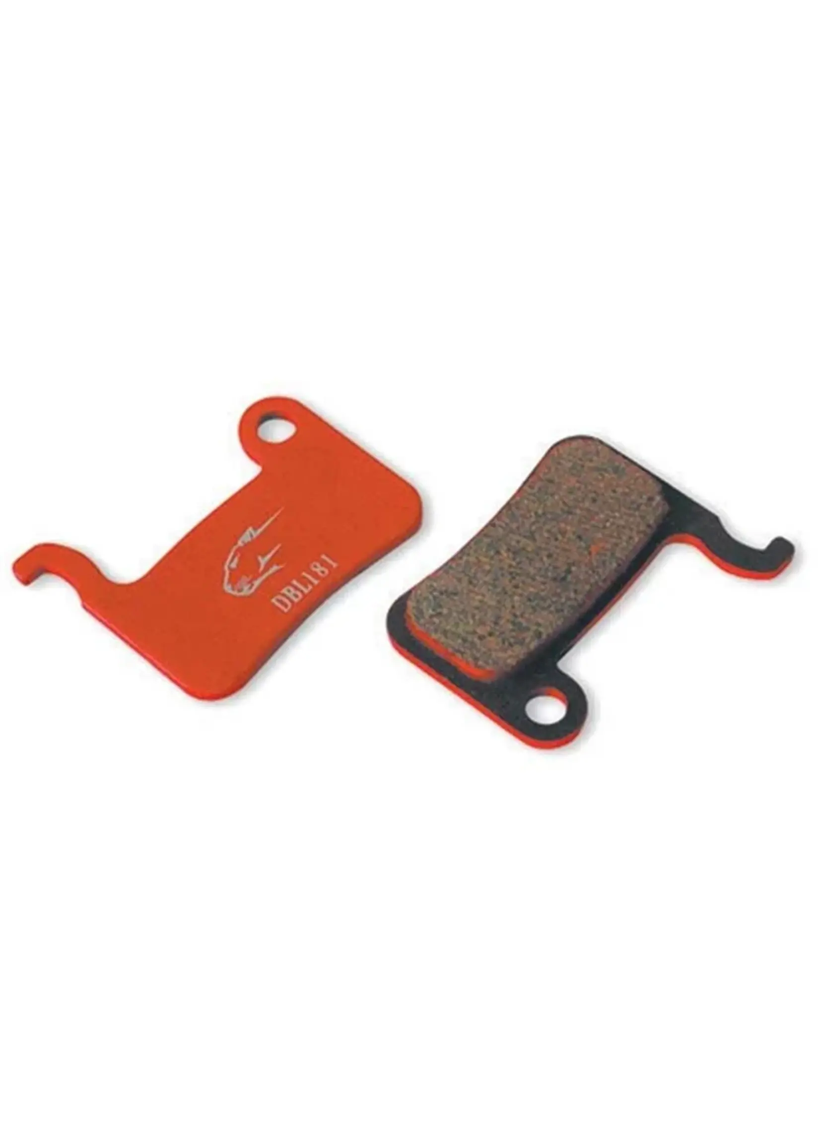 Jagwire Mountain Sport Disc brake pads Semi-metallic Shimano A-Type (ex: XTR M975, XT M775) / TRP Dash, Parabox 2011 (front)