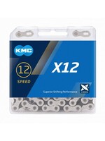 KMC X12, Chain, Speed: 12, 5.2mm, Links: 126, Silver