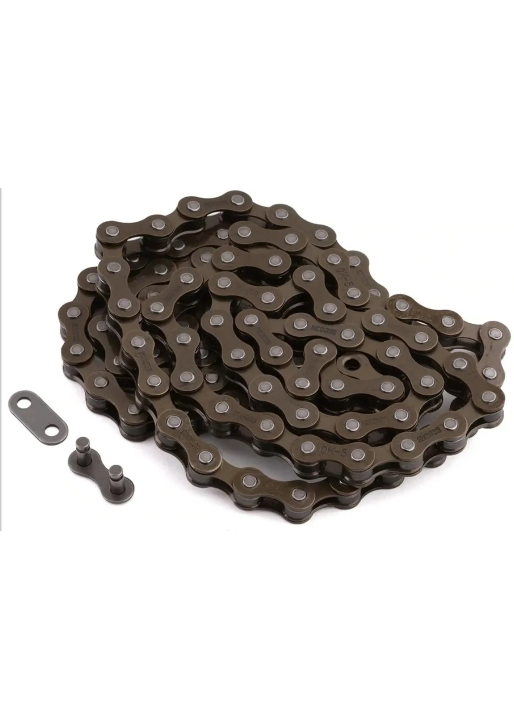 KMC Chain S1 x 112L, Single Speed, Brown