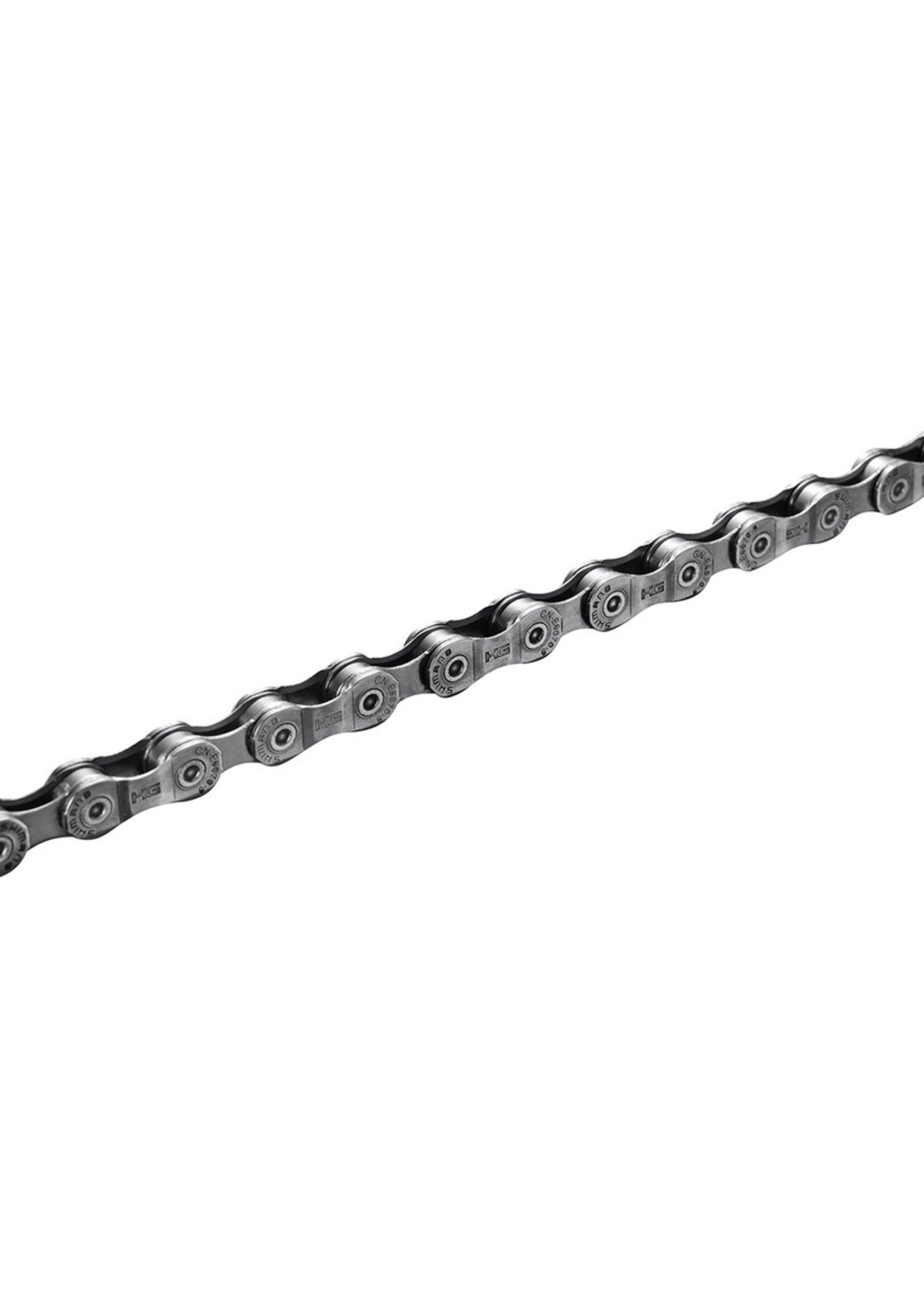 Shimano BICYCLE CHAIN, CN-E6070-9, FOR E-BIKE, REAR 9 SPEED/FRONT SINGLE, 138 LINKS, CONNECT PIN X 1