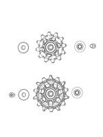 SRAM SRAM, GX Eagle AXS Pulley Kit, GX Eagle AXS, Kit