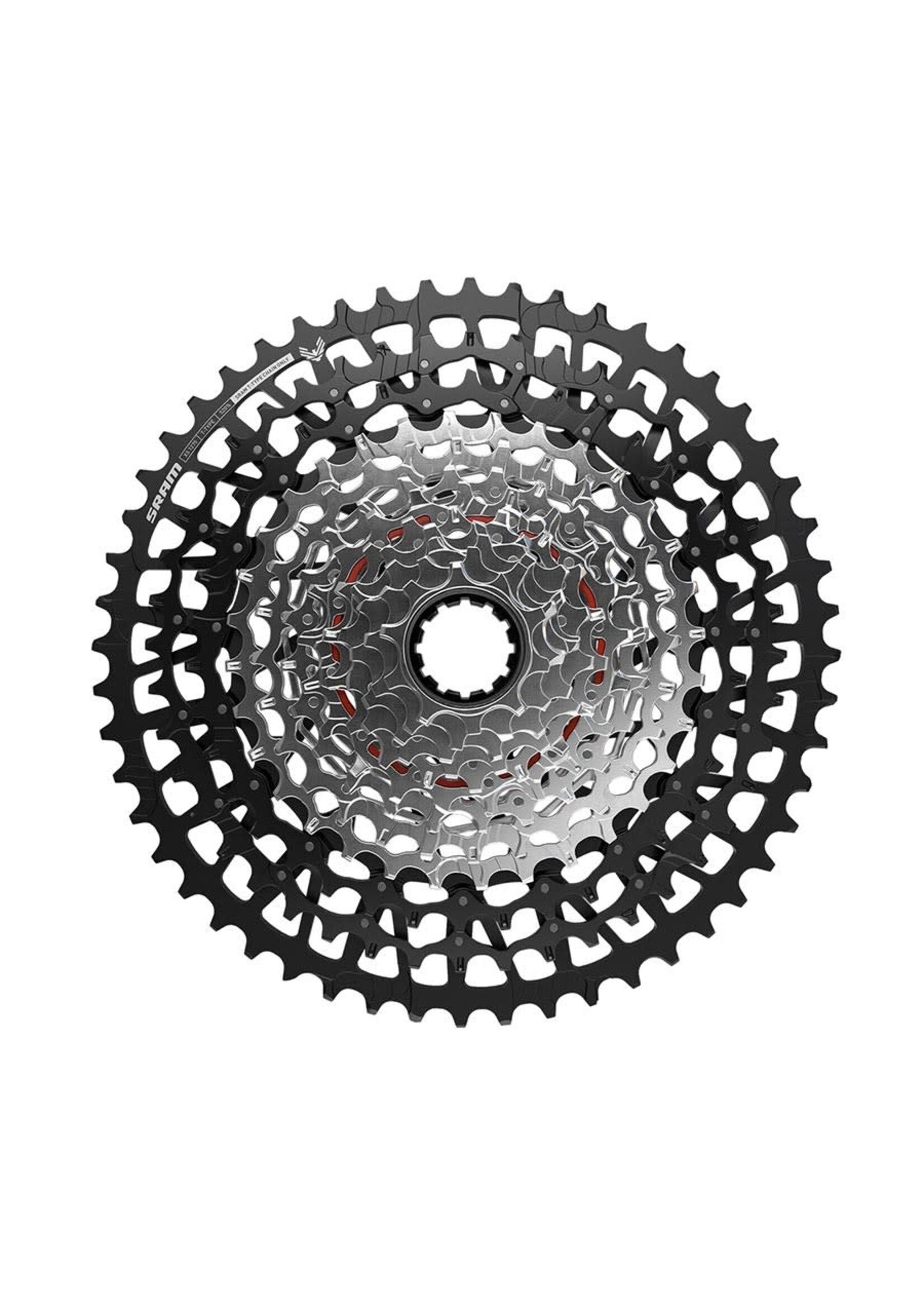 SRAM  XS-1275 GX Eagle T-Type, Cassette, Black, Speed: 12, 10-52T, XD