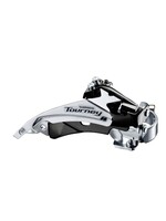 Shimano Tourney FD-TY601, Front Derailleur, 3x6/7/8, Swing: Top, Cable Pull: Dual, Low 31.8/34.9mm, 48T Max