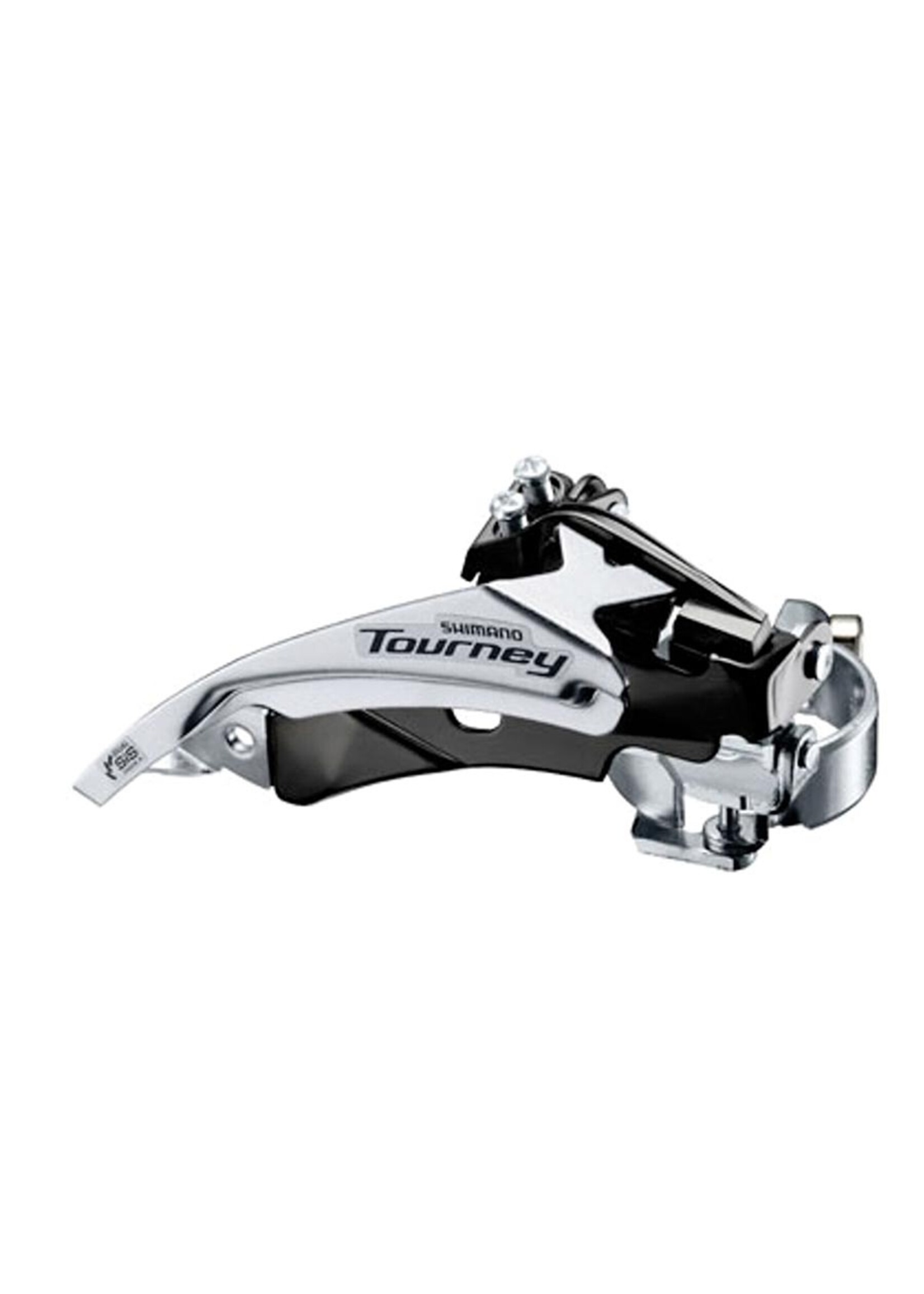 Shimano Tourney FD-TY601, Front Derailleur, 3x6/7/8, Swing: Top, Cable Pull: Dual, Low 31.8/34.9mm, 48T Max