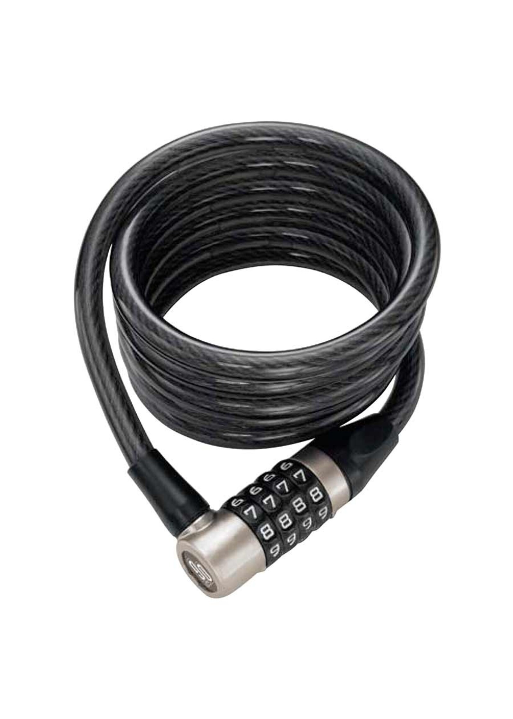 Onguard OG 5821, Coil cable with combination lock, 10mm x 150cm (10mm x 4.9')