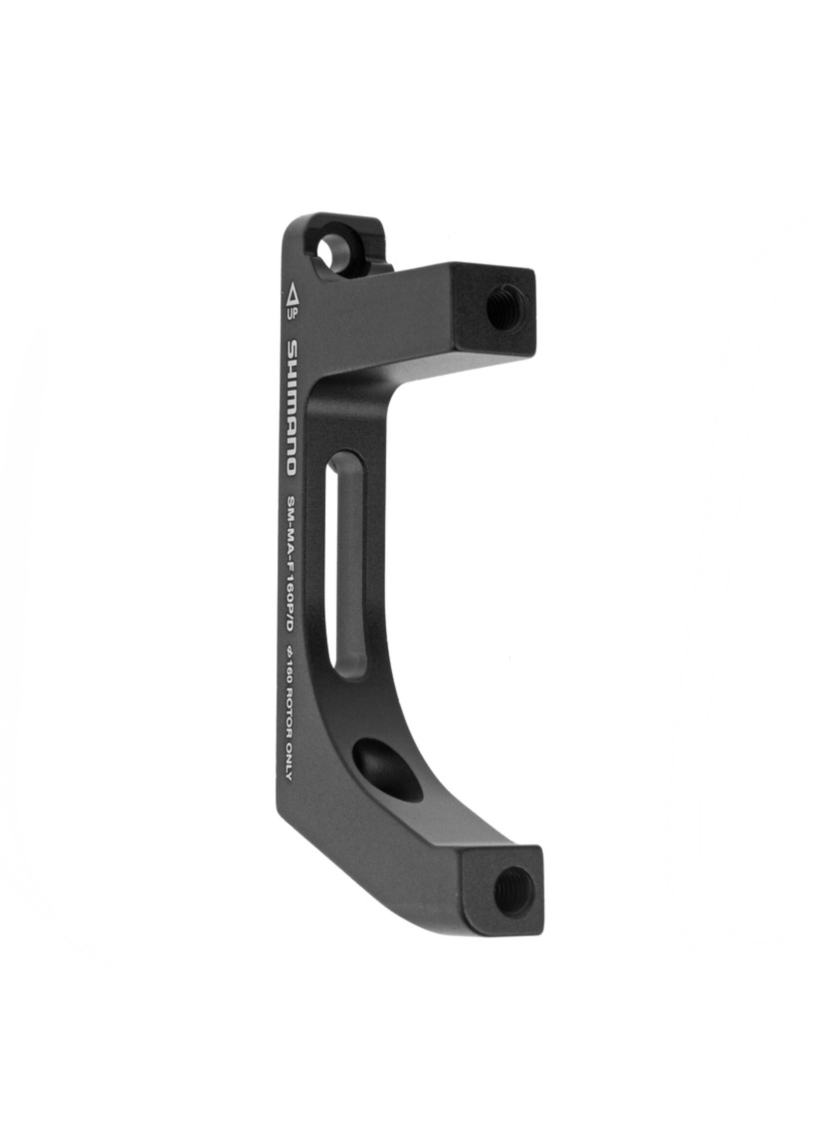 Shimano CONVERTER FOR ROAD DISC BRAKE MOUNT, SM-MA-F160P/D, Flat Mount to Post Mount, 160mm, Front